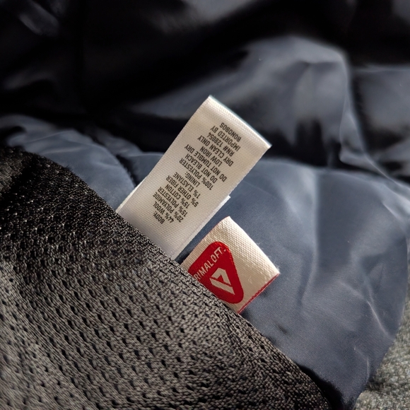 Bonobos Herringbone Charcoal Italian Wool Expedition Parka Medium - Picture 7 of 11